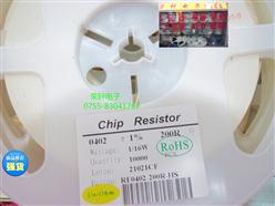 YAGEO޵RC1206FR-071K5 CHIP resistor ǵRF0402-200R-HS 0402+-1% 200R